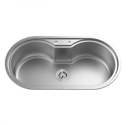 single bowl kitchen sink RD665