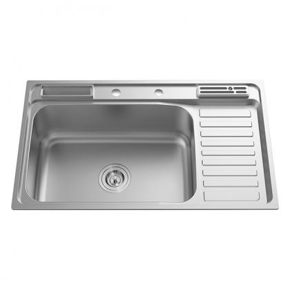 single bowl kitchen sink RD667