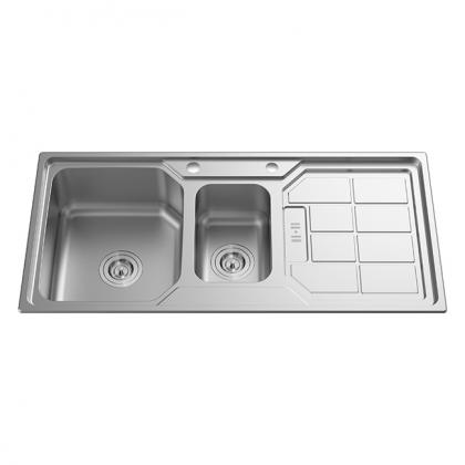 Drain board kitchen sink RD7024F