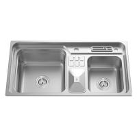 double bowl kitchen sink RD7504