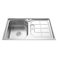 Drain board kitchen sink RD7021