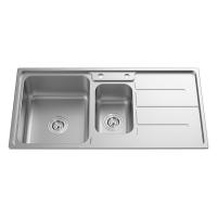 Drain board kitchen sink RD7304F