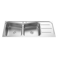 Drain board kitchen sink RD8018
