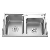 double bowl kitchen sink RD7002