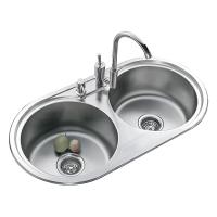 double bowl kitchen sink RD975